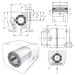 Bearing KGSNS16-PP-AS INA