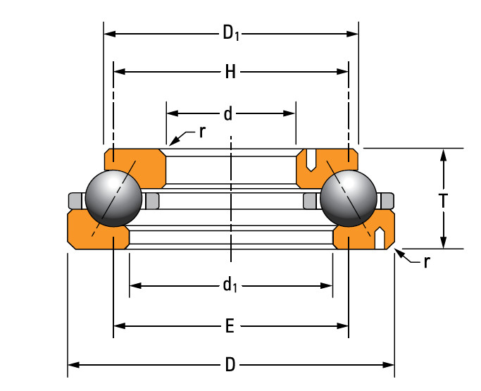 Bearing 90TVL710