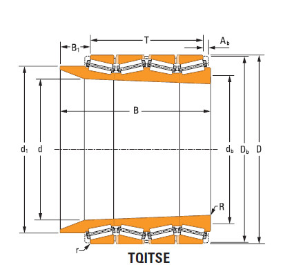 Bearing lm247730T lm247710d double cup