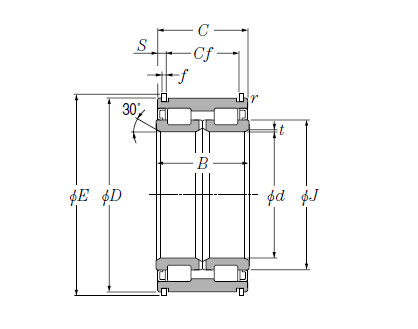 Bearing SL04-5040NR