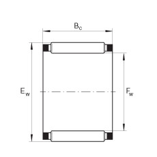 Bearing K17X21X10 INA #1 image