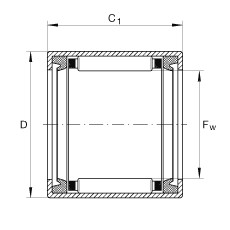 Bearing SCH710-PP INA #1 image