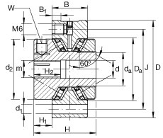 Bearing ZAXFM1255 INA #1 image