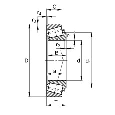 Bearing 33013 FAG #1 image