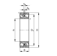 Bearing 239/670-B-MB FAG #1 image