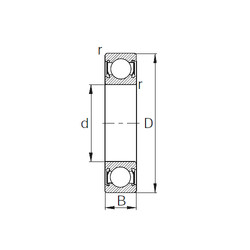 Bearing W6310-2RS CYSD #1 image