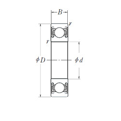 Bearing 6324DDU NSK #1 image