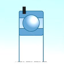 Bearing 6318ZZNR NTN #1 image