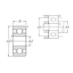 Bearing 635 NTN #1 image