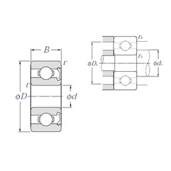 Bearing W689Z NTN #1 image