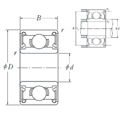 Bearing 638 VV NSK #1 image