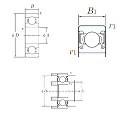 Bearing W689-2RU KOYO #1 image