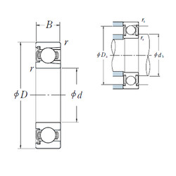 Bearing BL 318 Z NSK #1 image