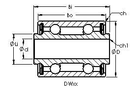 Bearing DW4K AST #1 image