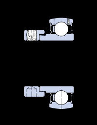 Bearing E2.YET 204 SKF #1 image