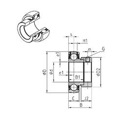 Bearing ES212G2 SNR #1 image