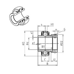 Bearing EX320G2 SNR #1 image