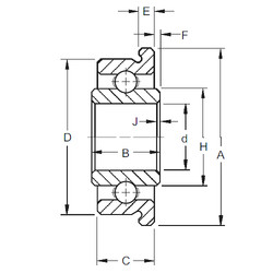 Bearing F5 Timken #1 image