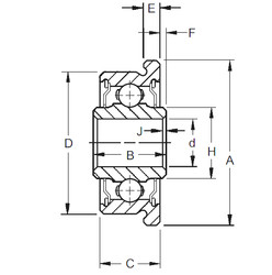 Bearing F2DD-2 Timken #1 image