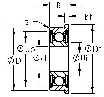 Bearing FR8ZZ AST #1 image
