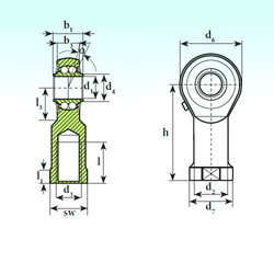 Bearing TSF 50 BB ISB #1 image