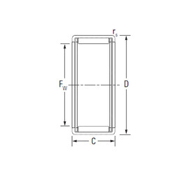 Bearing YTM405421JAM KOYO #1 image