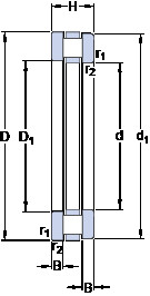 Bearing BGSB 358371 SKF #1 image