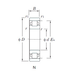 Bearing N430 KOYO #1 image