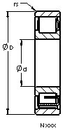 Bearing N424 M AST #1 image