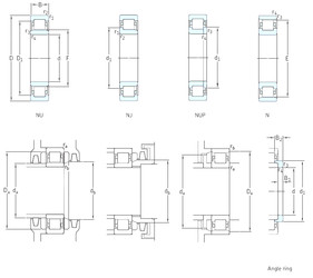 Bearing NUP2322ECP SKF #1 image