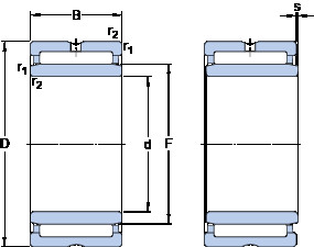 Bearing NKIS 55 SKF #1 image