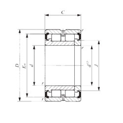 Bearing NAG 4924UU IKO #1 image