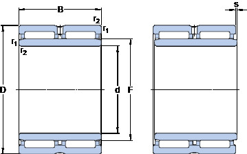 Bearing NA 6919 SKF #1 image
