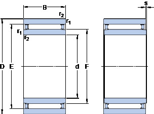 Bearing NAO 12x24x13 SKF #1 image