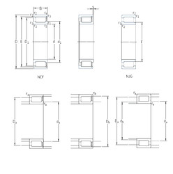 Bearing NCF2892V/HB1 SKF #1 image