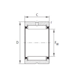 Bearing VP30-6 NSK #1 image