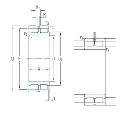 Bearing NNCL4976CV SKF #1 image