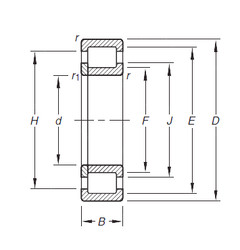 Bearing NUP2306E.TVP Timken #1 image