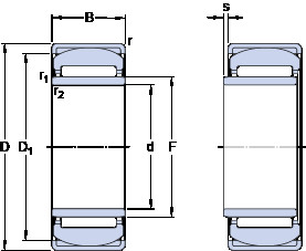 Bearing PNA 20/42 SKF #1 image