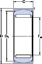 Bearing RPNA 15/28 SKF #1 image