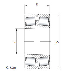 Bearing 239/670 KW33 ISO #1 image