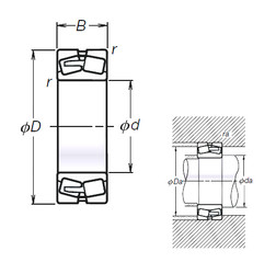 Bearing TL23956CAE4 NSK #1 image