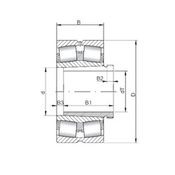 Bearing 239/670 KCW33+AH39/670 CX #1 image