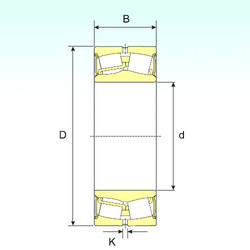 Bearing 24140-2RS ISB #1 image