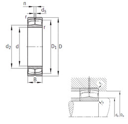 Bearing 24140-B FAG #1 image