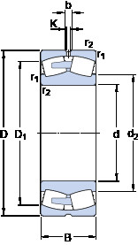 Bearing 239/1180 CAF/W33 SKF #1 image
