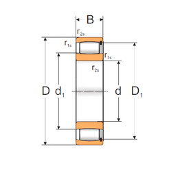 Bearing C2214V MPZ #1 image