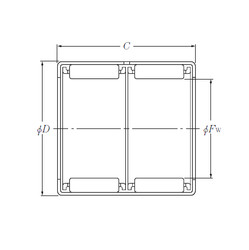 Bearing HMK5045ZWBD NTN #1 image