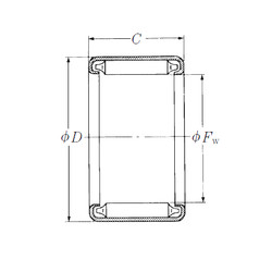 Bearing JH-98 NSK #1 image