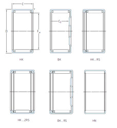 Bearing HN1816 SKF #1 image